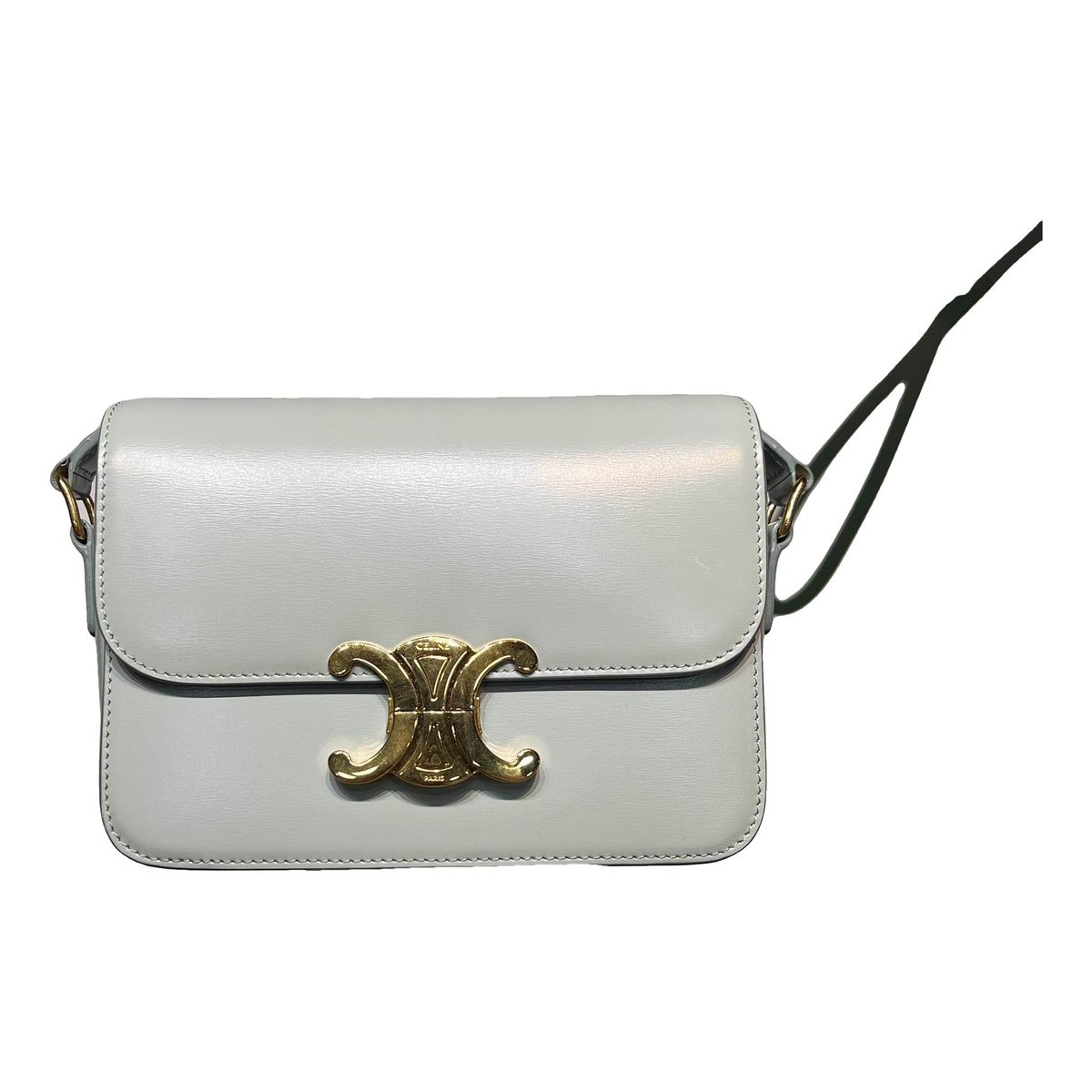 Triomphe leather handbag