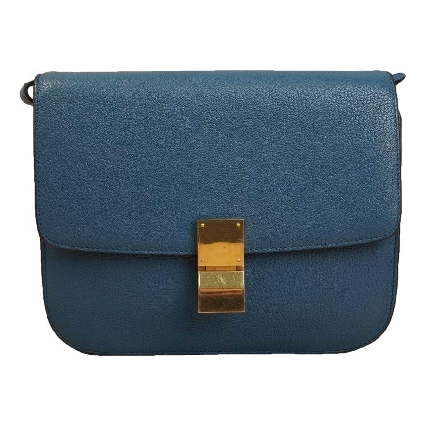 Classic leather handbag
