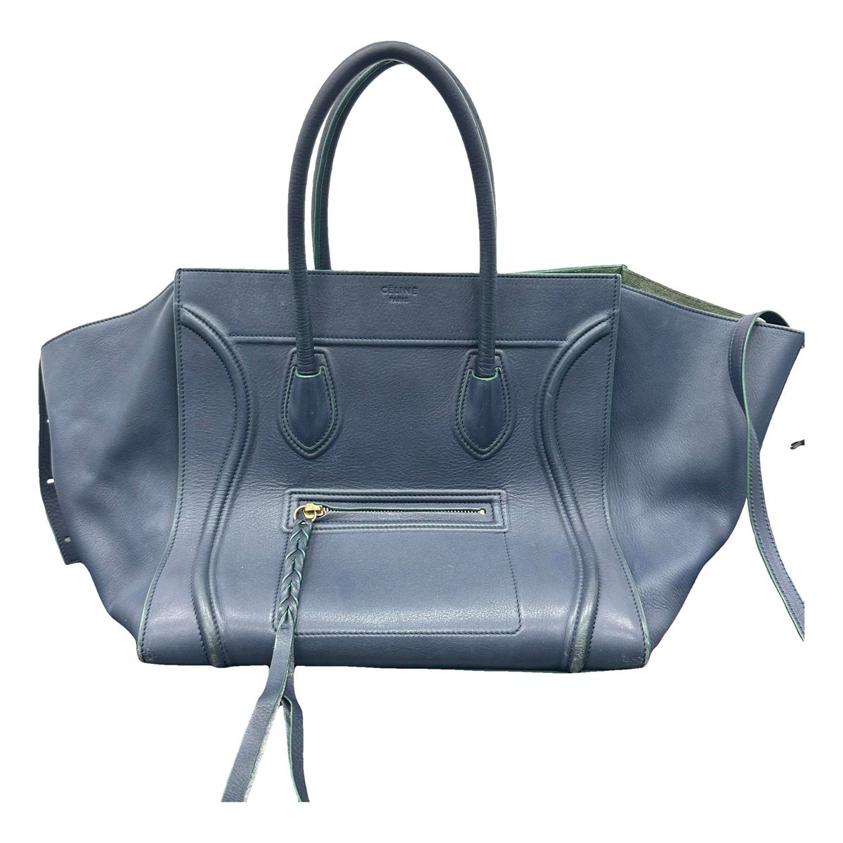 Luggage leather handbag