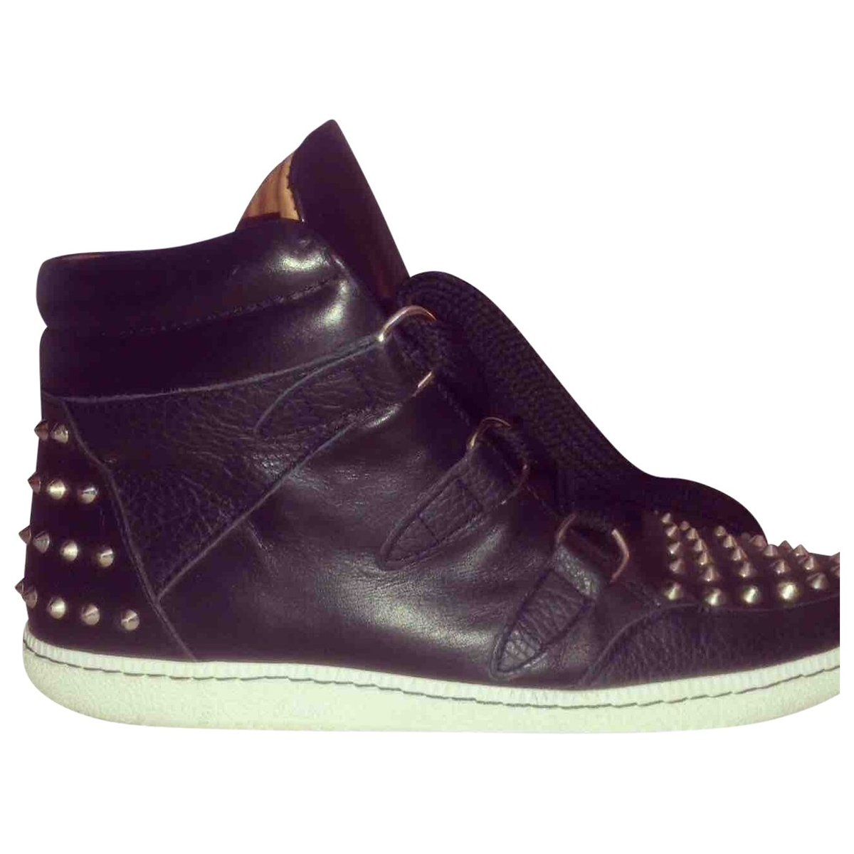 Albatorock leather trainers