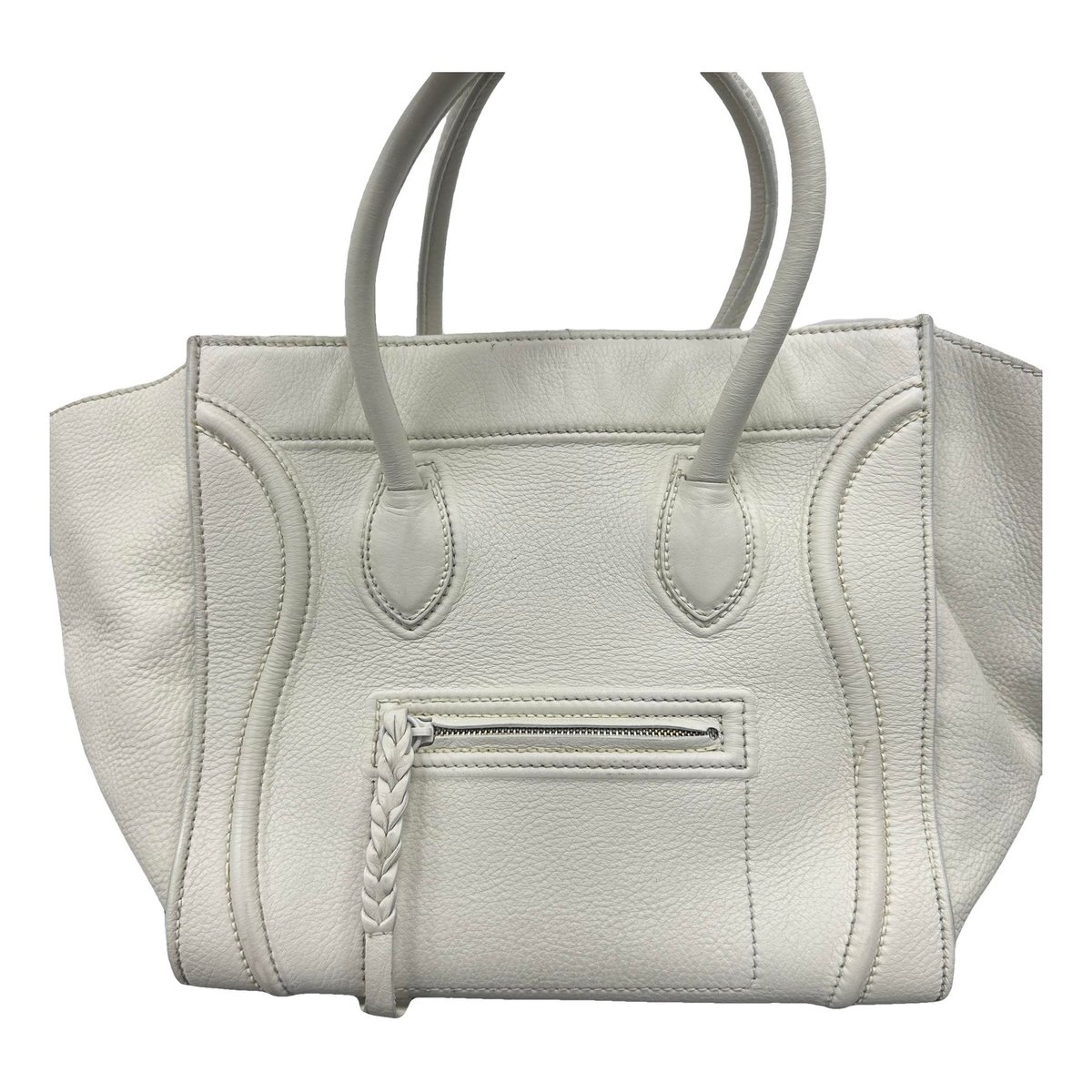 Luggage leather handbag