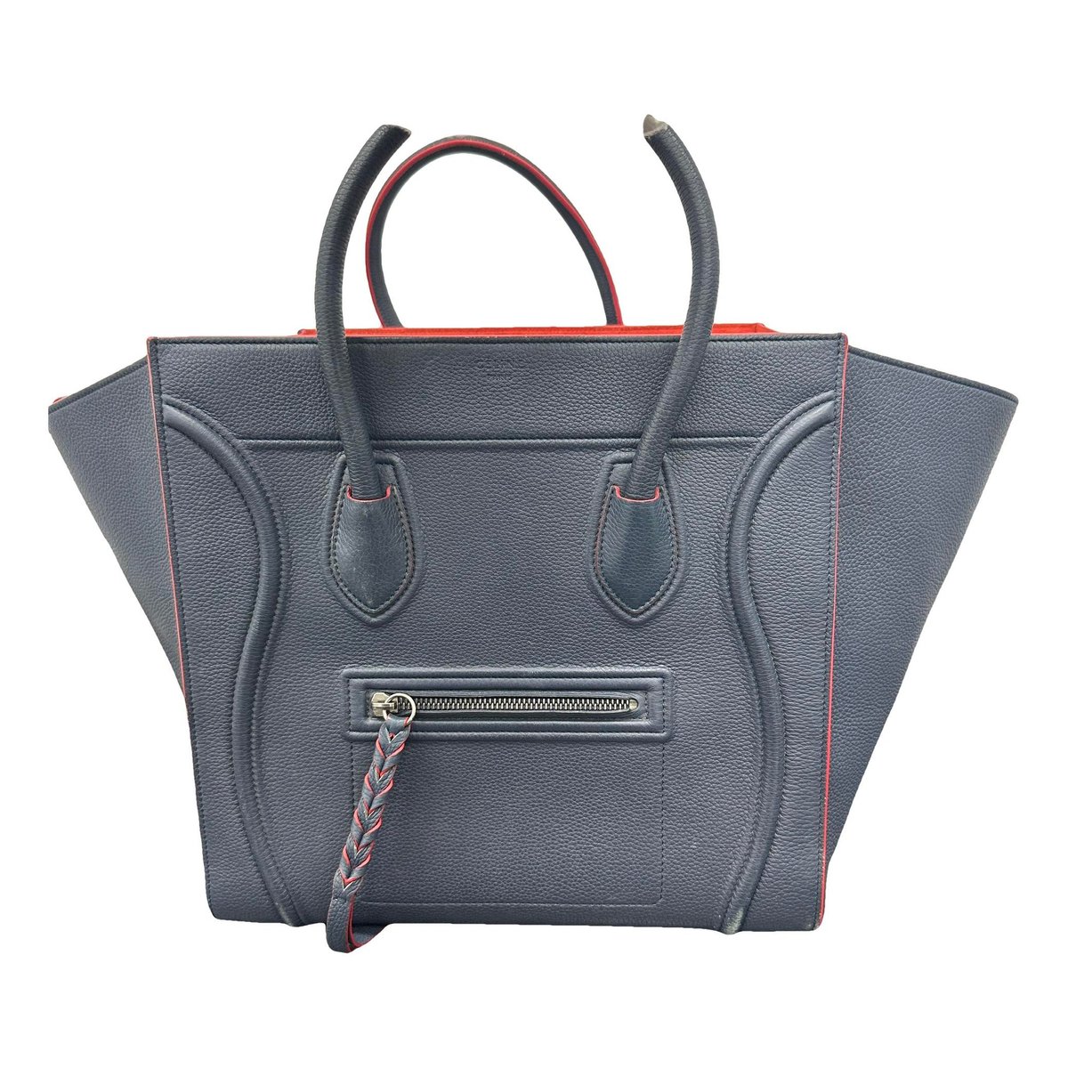 Luggage leather handbag