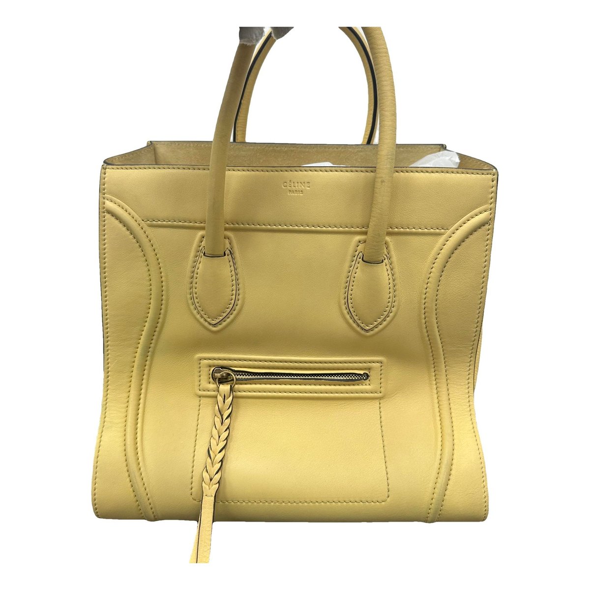 Luggage leather handbag