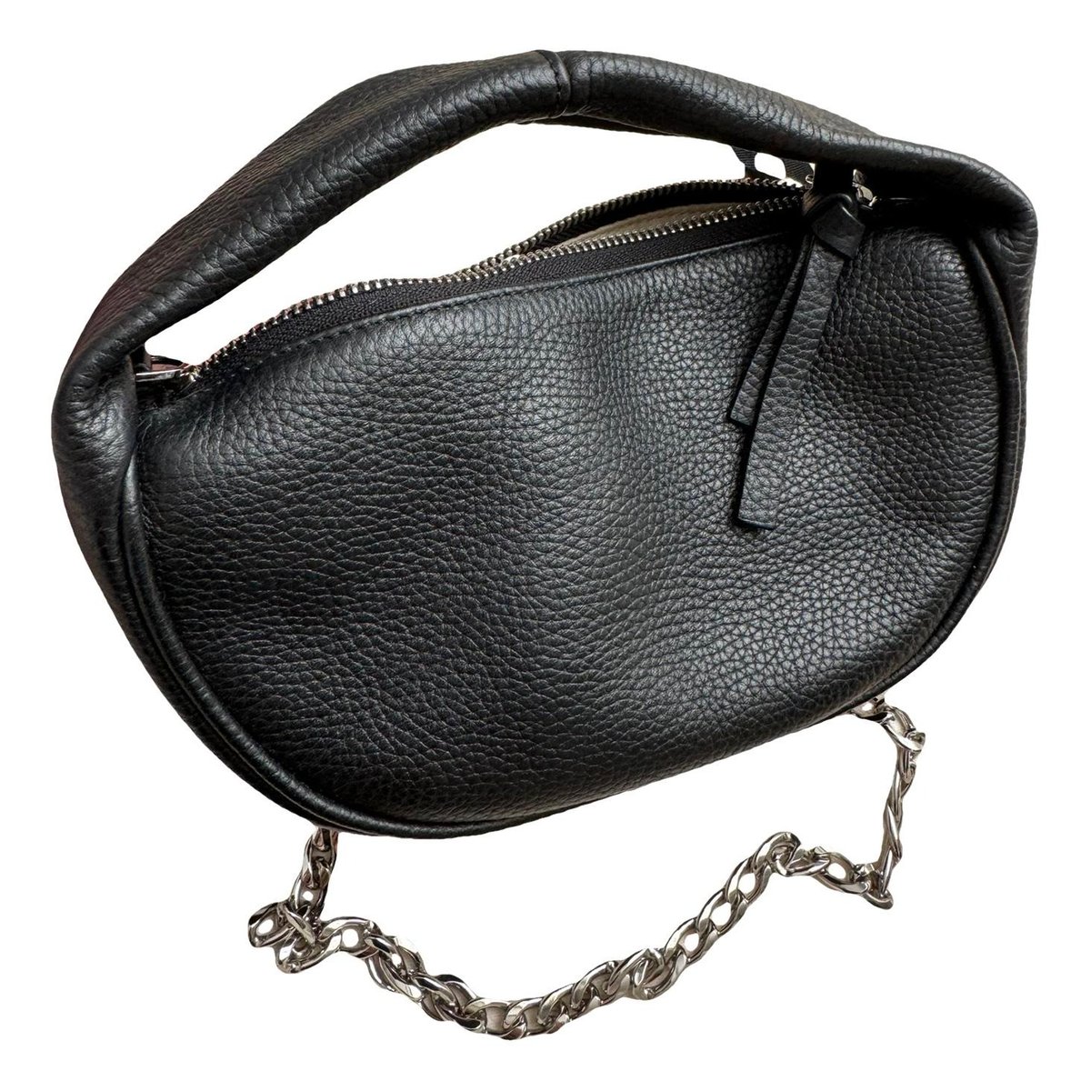 Baby Cush leather handbag