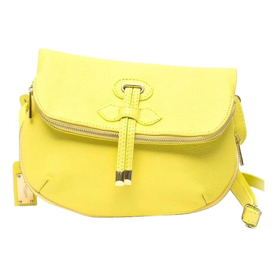 Leather crossbody bag