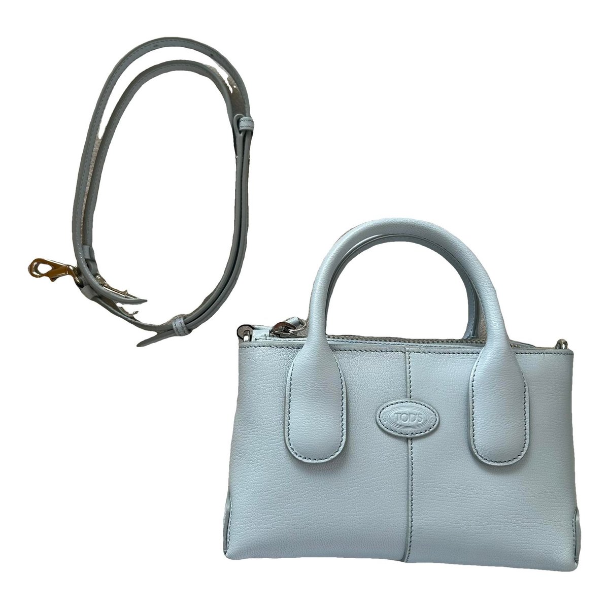 D Bag leather crossbody bag