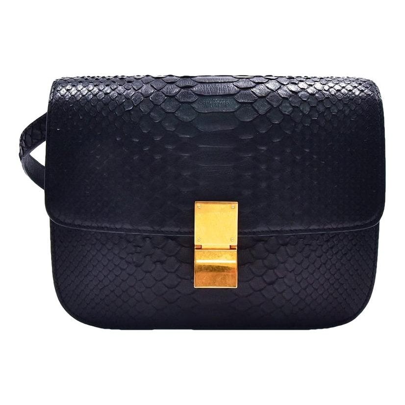 Classic leather handbag