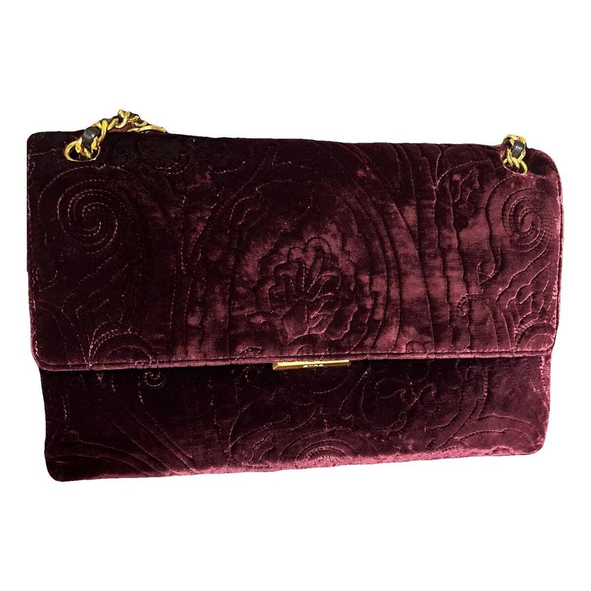 Velvet crossbody bag