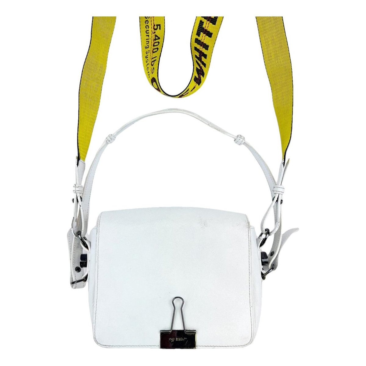 Binder leather handbag