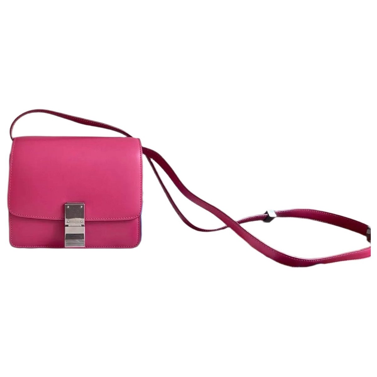 Classic leather crossbody bag
