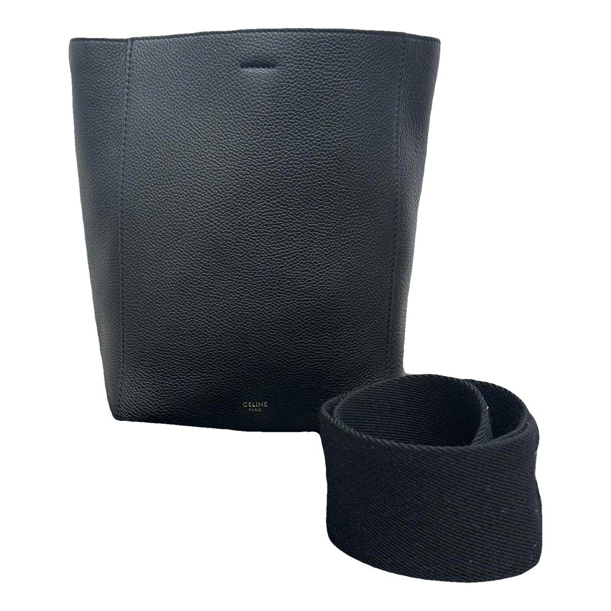 Seau Sangle leather tote