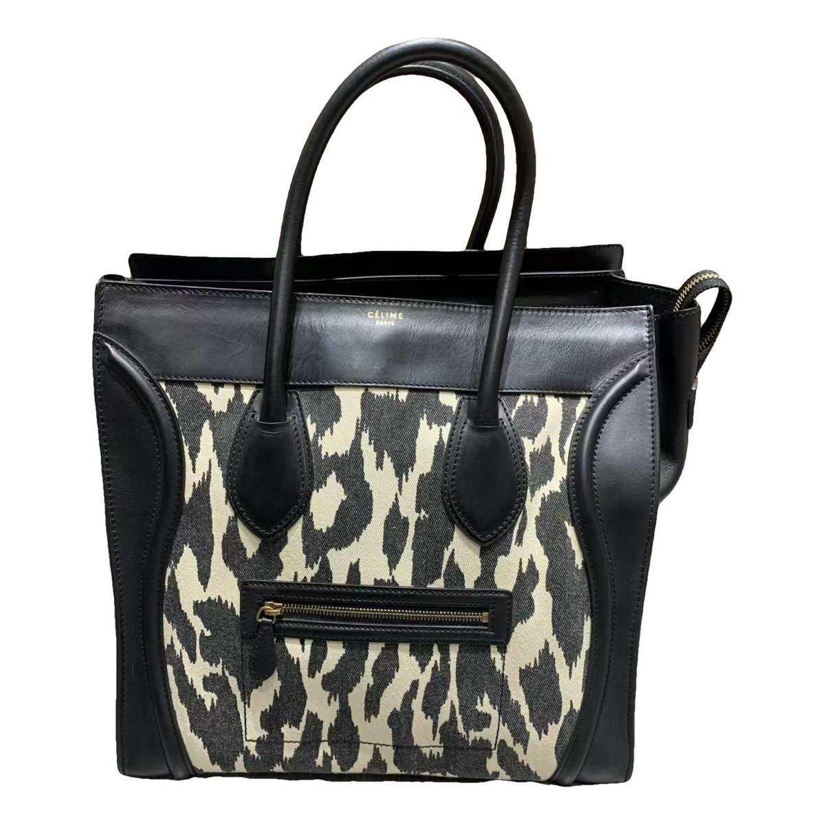 Luggage leather bag