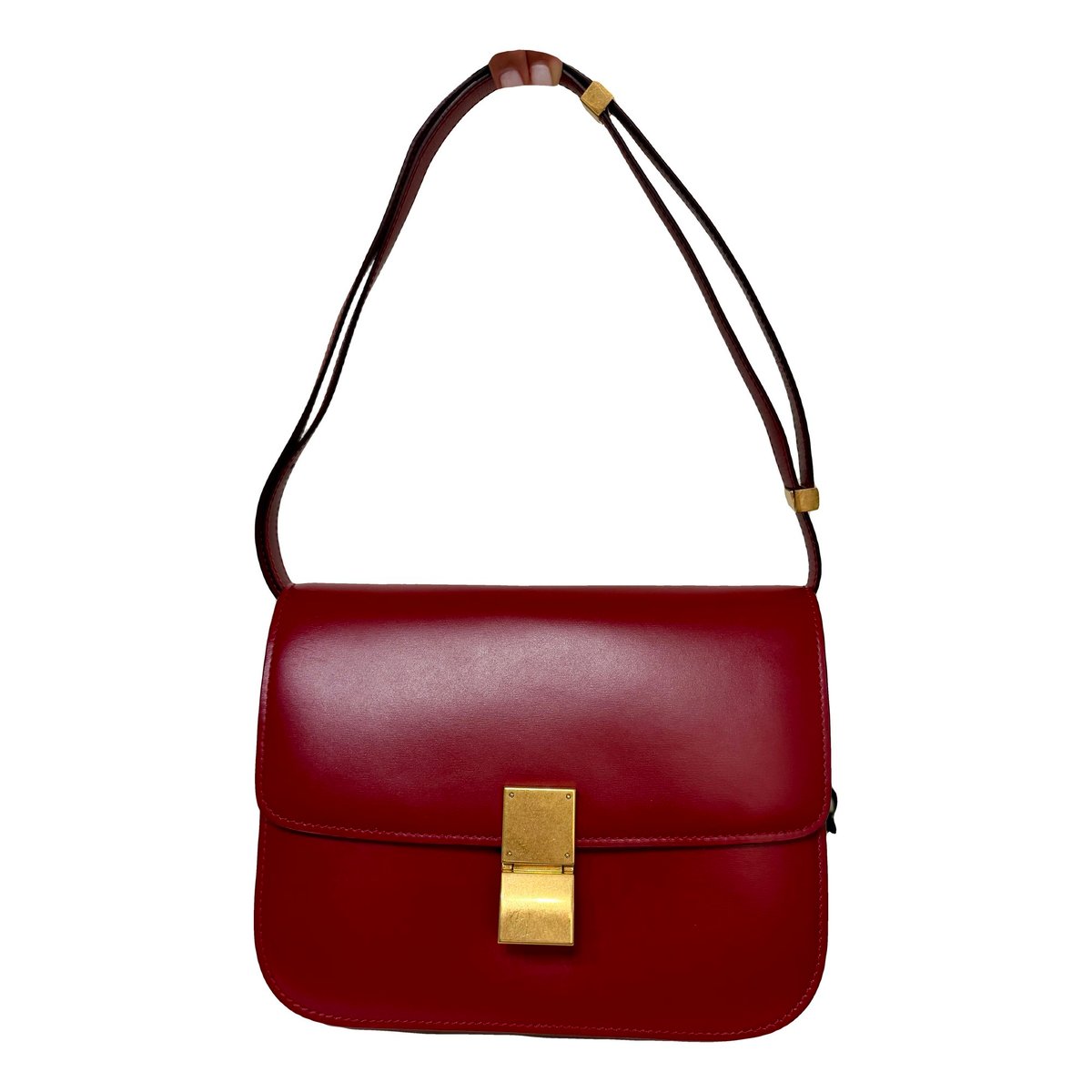Classic leather crossbody bag