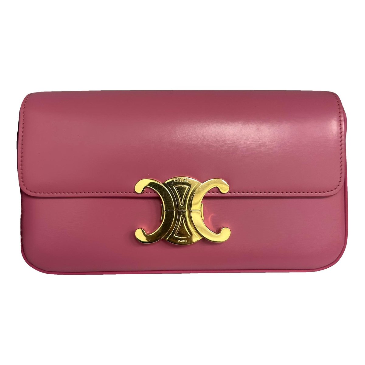 Triomphe leather handbag