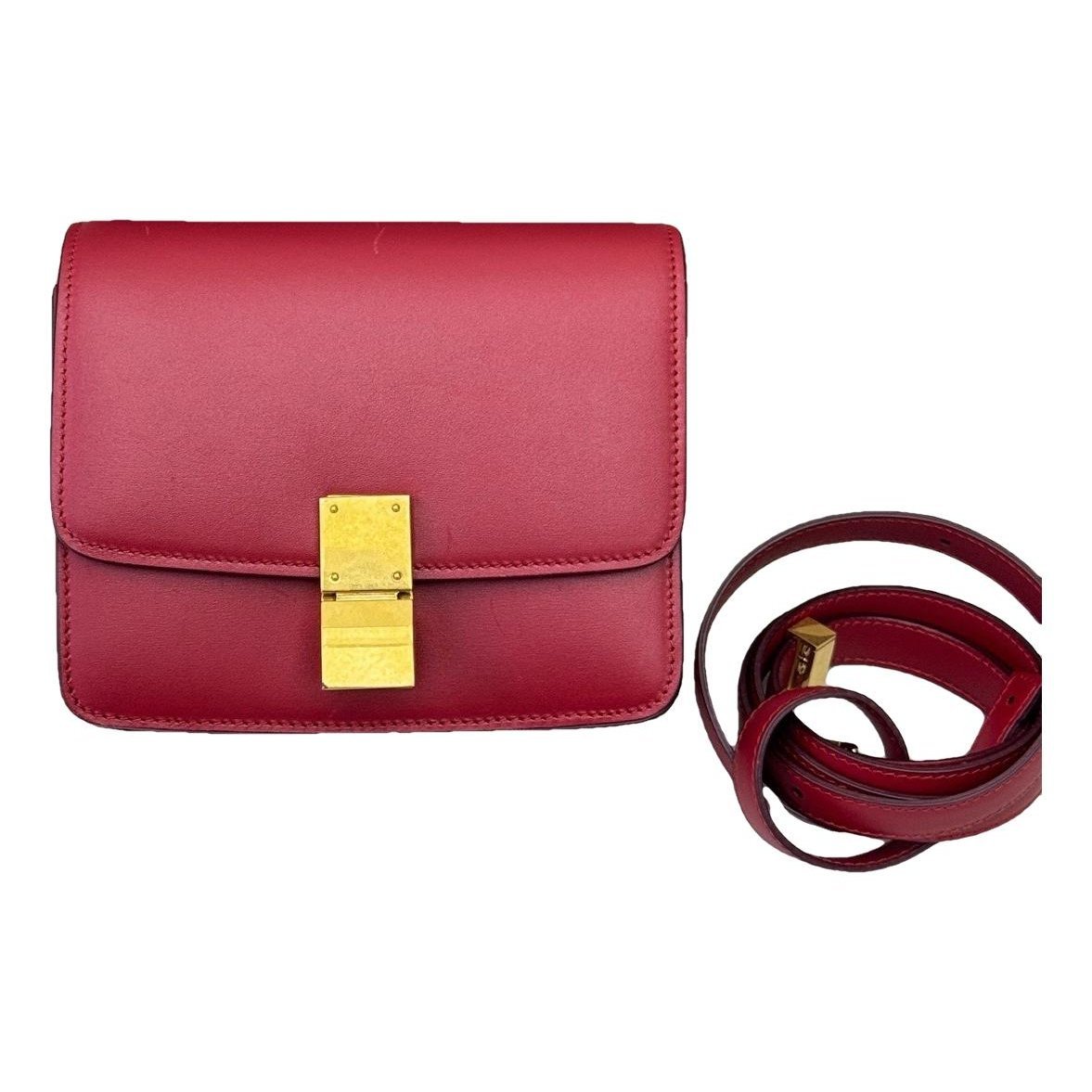Classic leather handbag