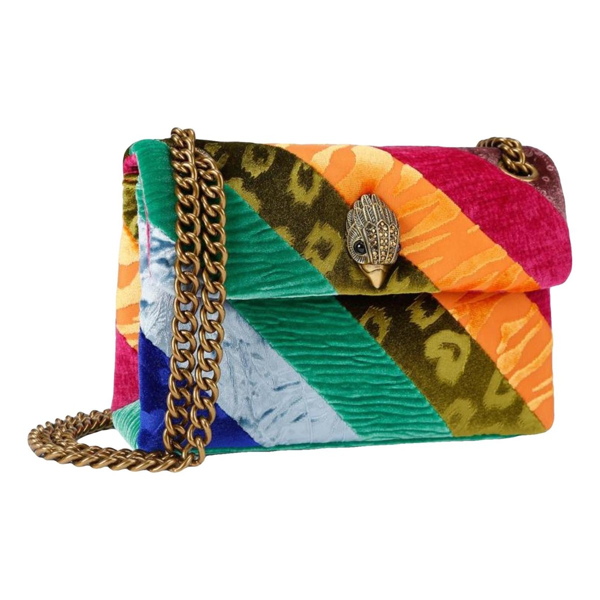 Velvet handbag