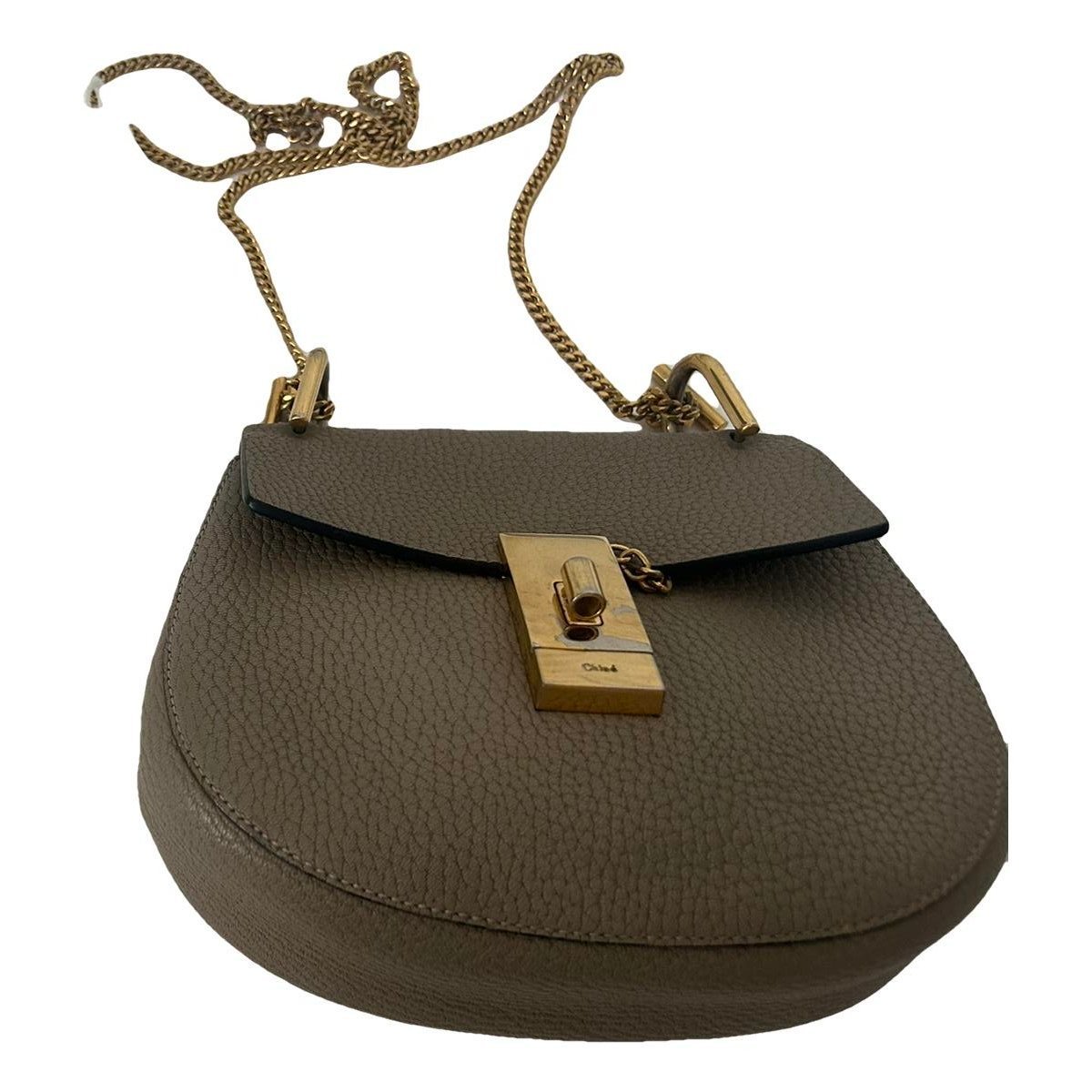 Drew leather crossbody bag
