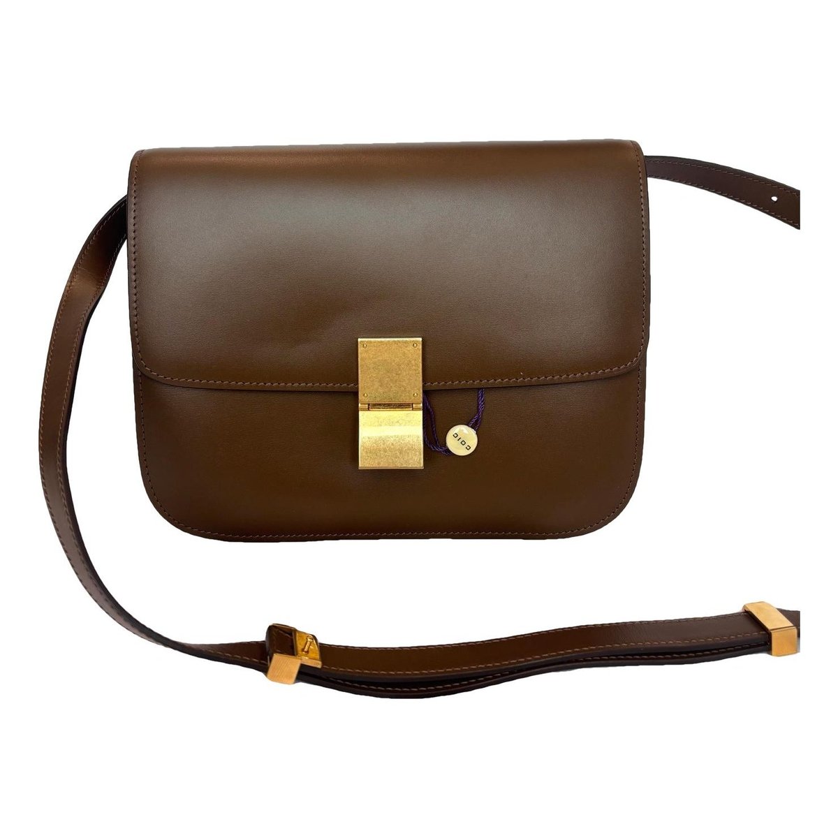 Classic leather handbag