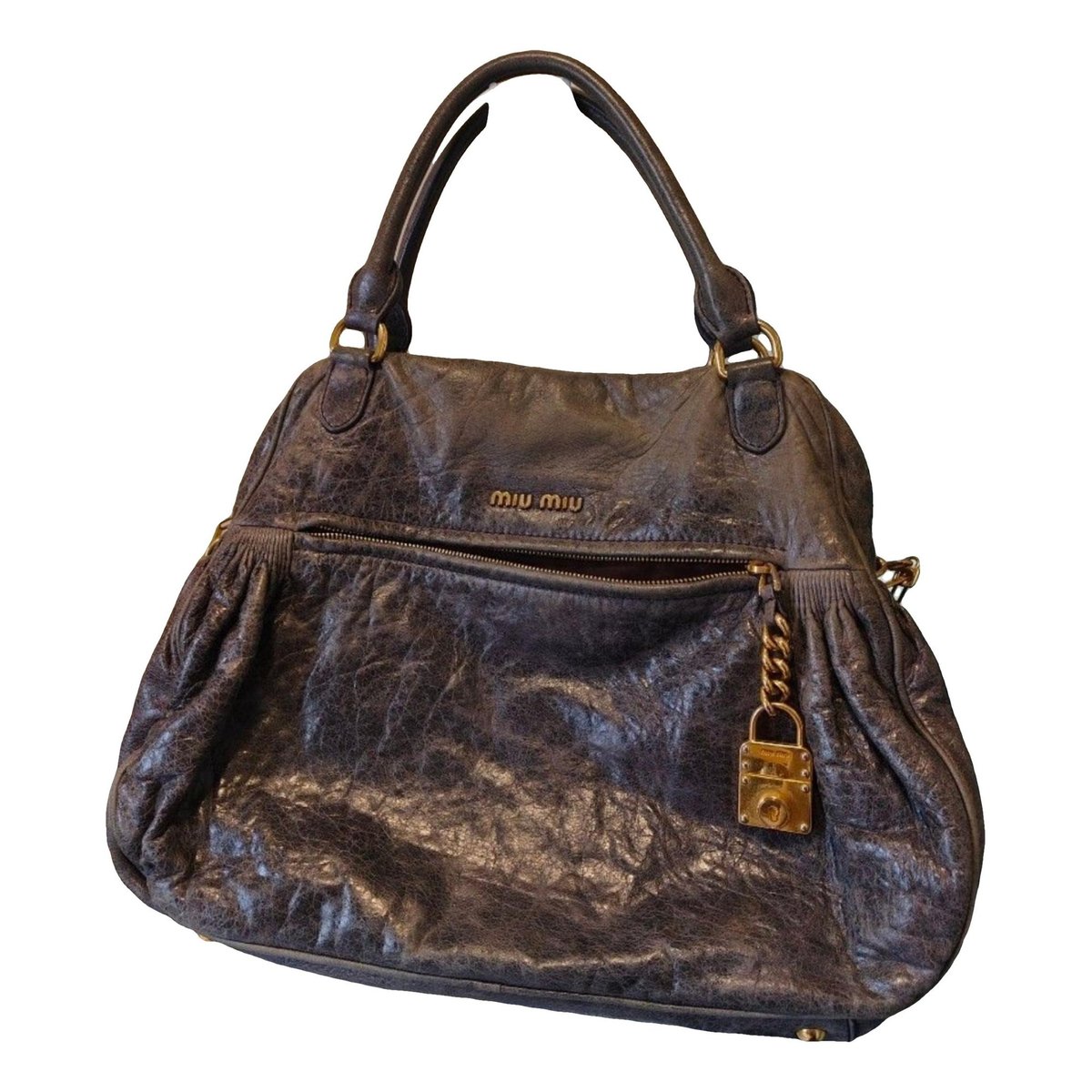 Vitello leather handbag