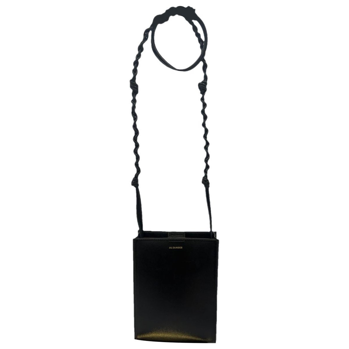 Tangle leather crossbody bag