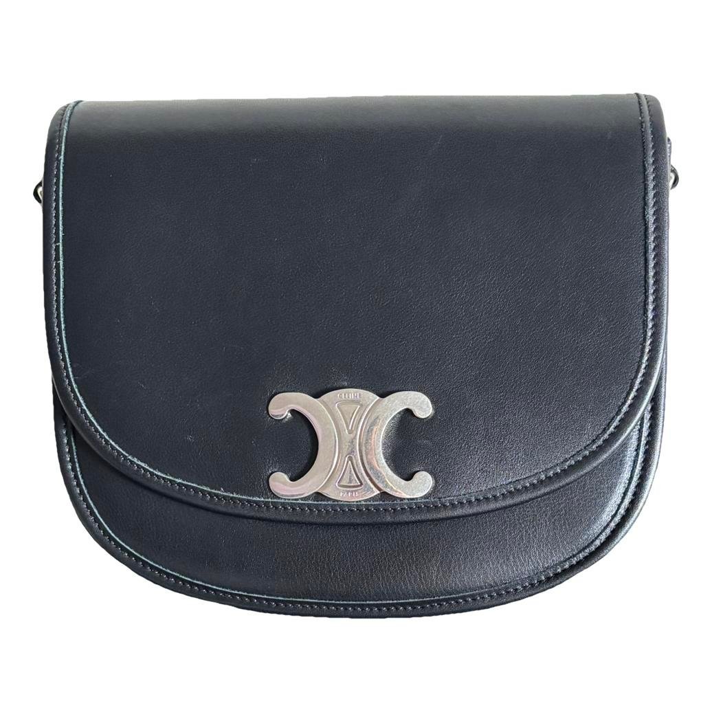 Triomphe leather crossbody bag