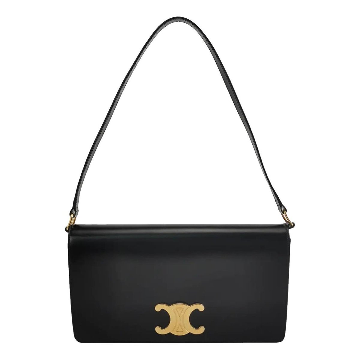 Triomphe leather handbag