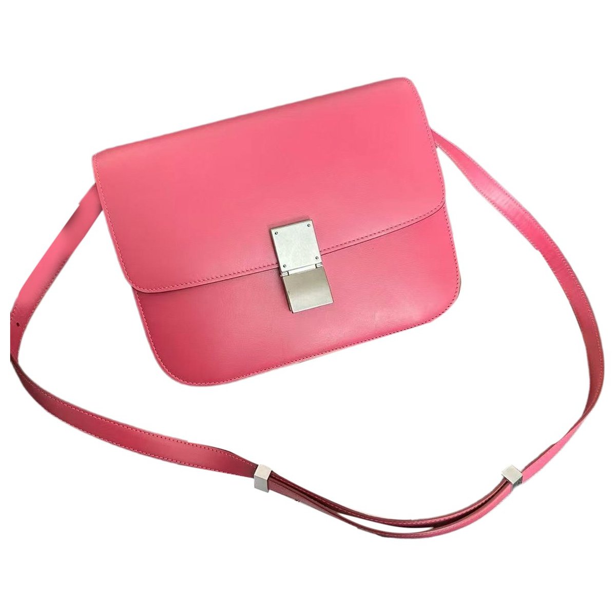 Classic leather crossbody bag