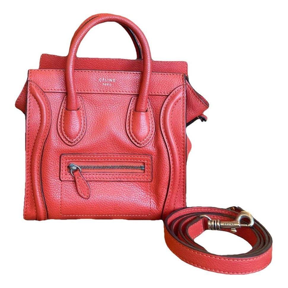 Luggage leather handbag