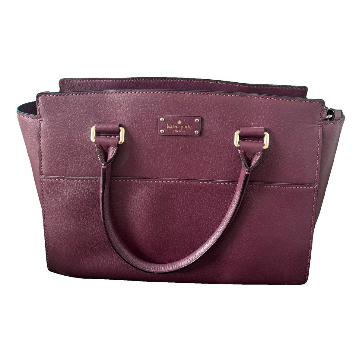 Leather satchel