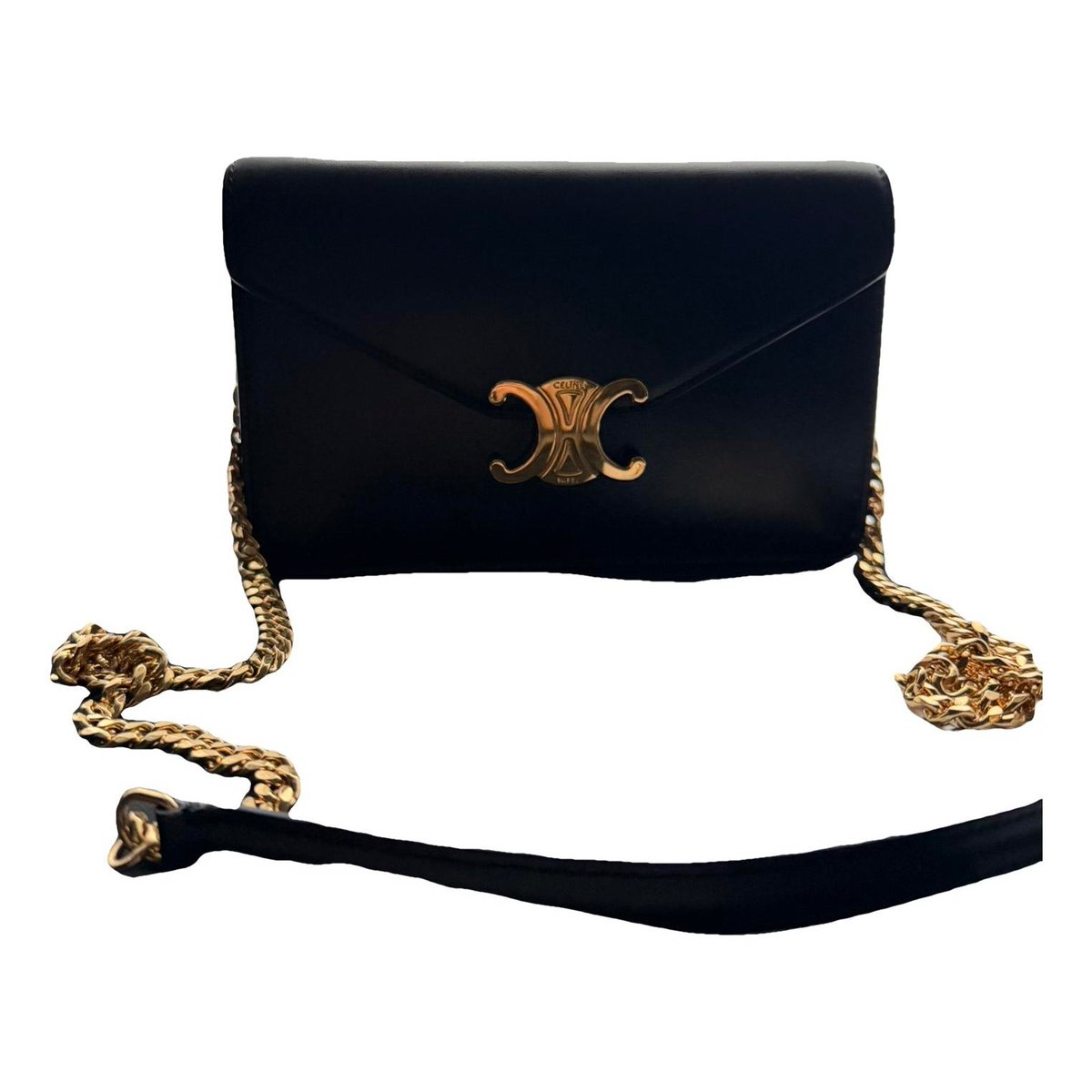 Triomphe leather handbag
