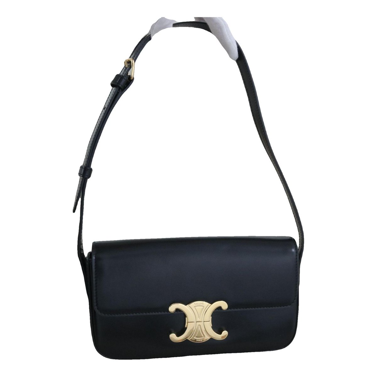 Triomphe Long leather handbag