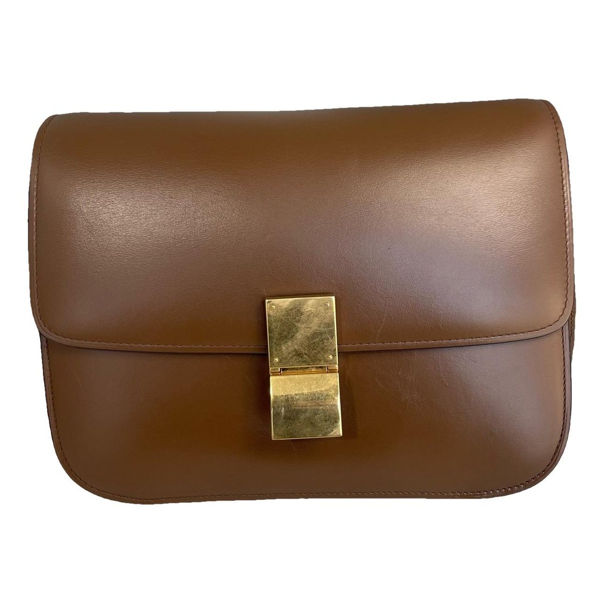 Classic leather handbag