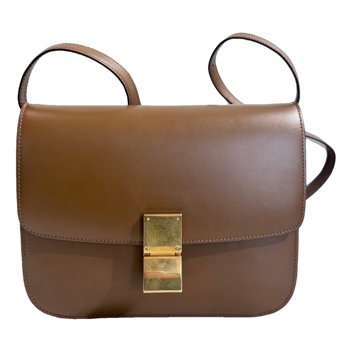 Classic leather crossbody bag