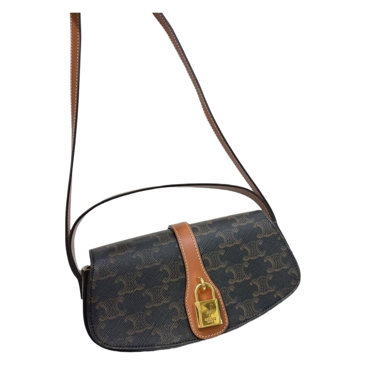 Tabou leather handbag