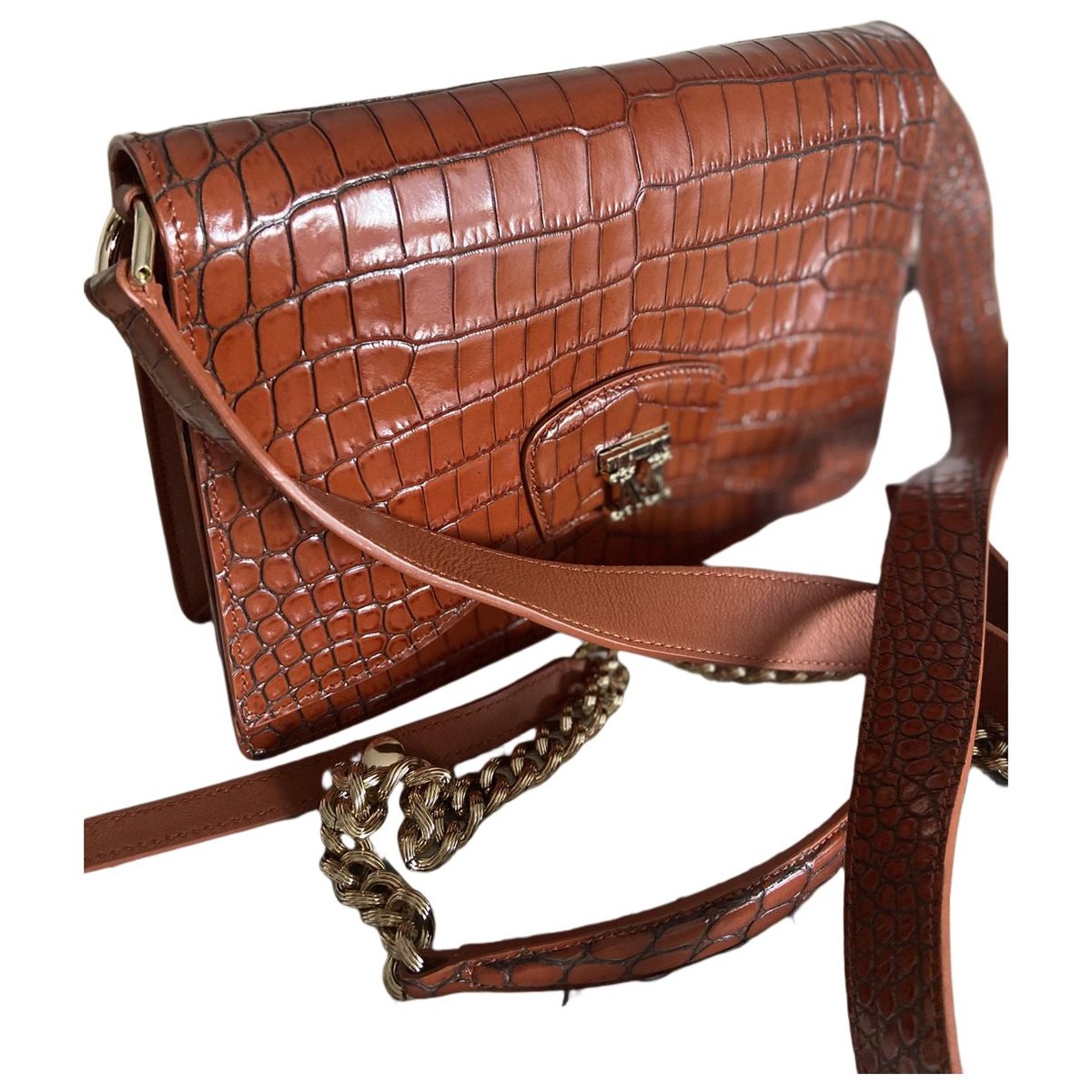 Max Mara Atelier leather handbag