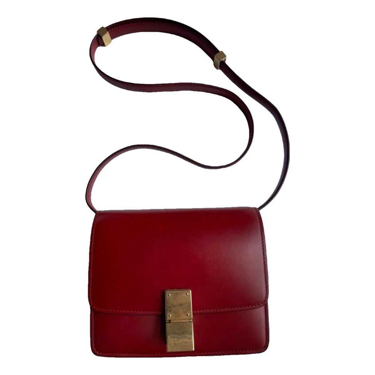 Classic leather crossbody bag