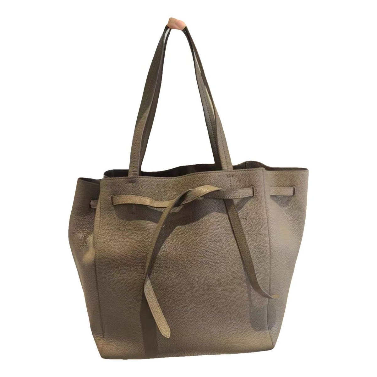 Cabas Phantom leather tote