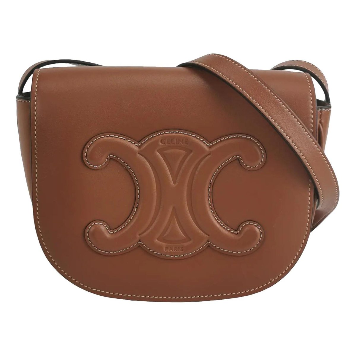 Folco leather crossbody bag