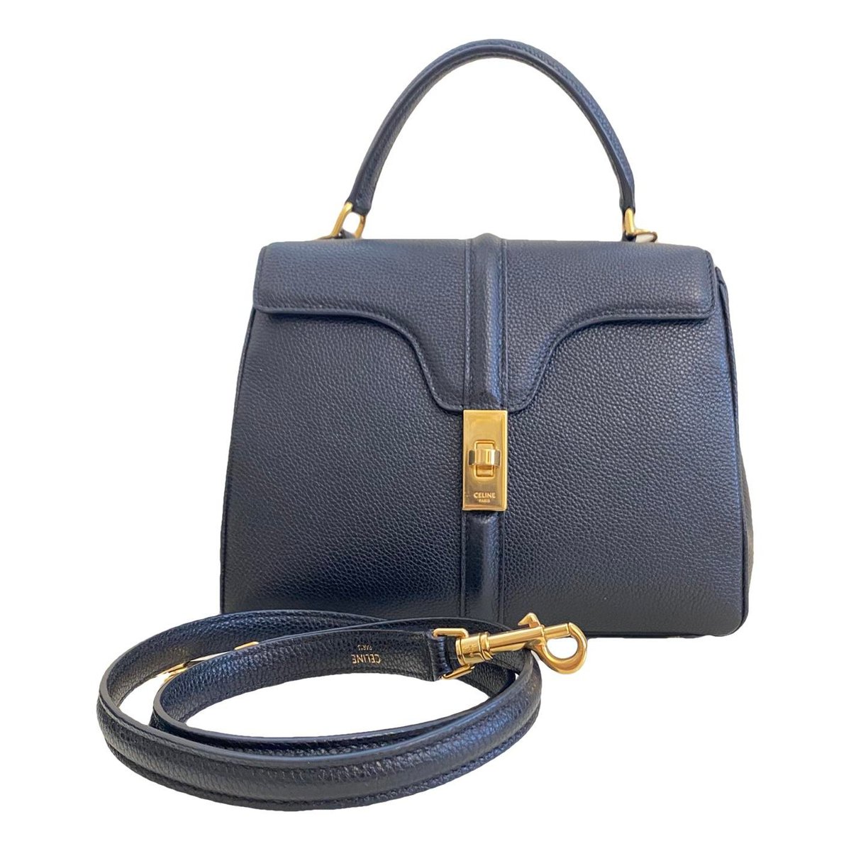 Sac 16 leather handbag