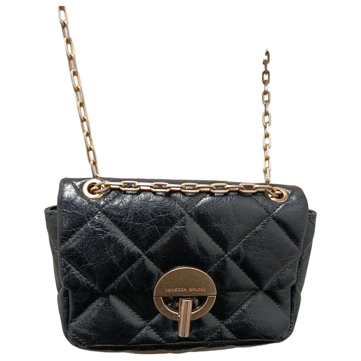 Patent leather handbag