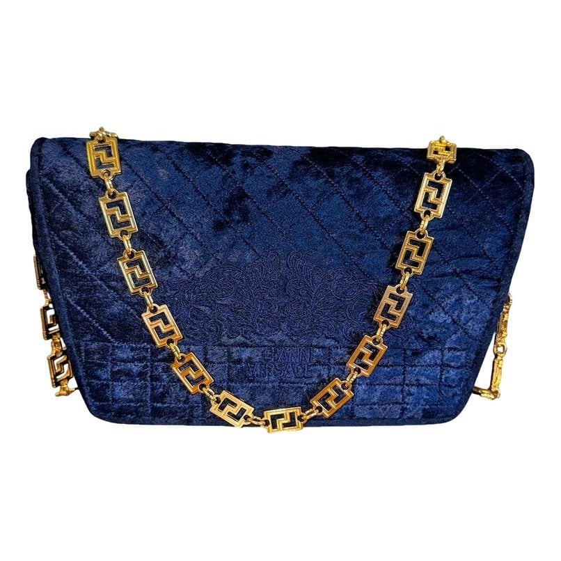 Velvet handbag