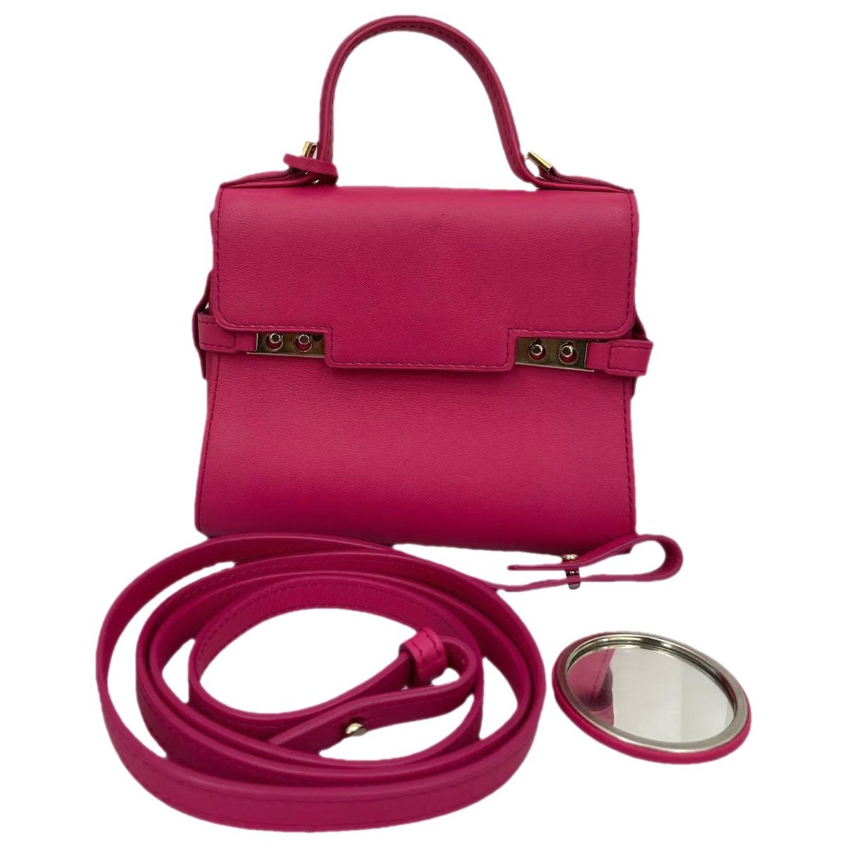 Tempête leather crossbody bag