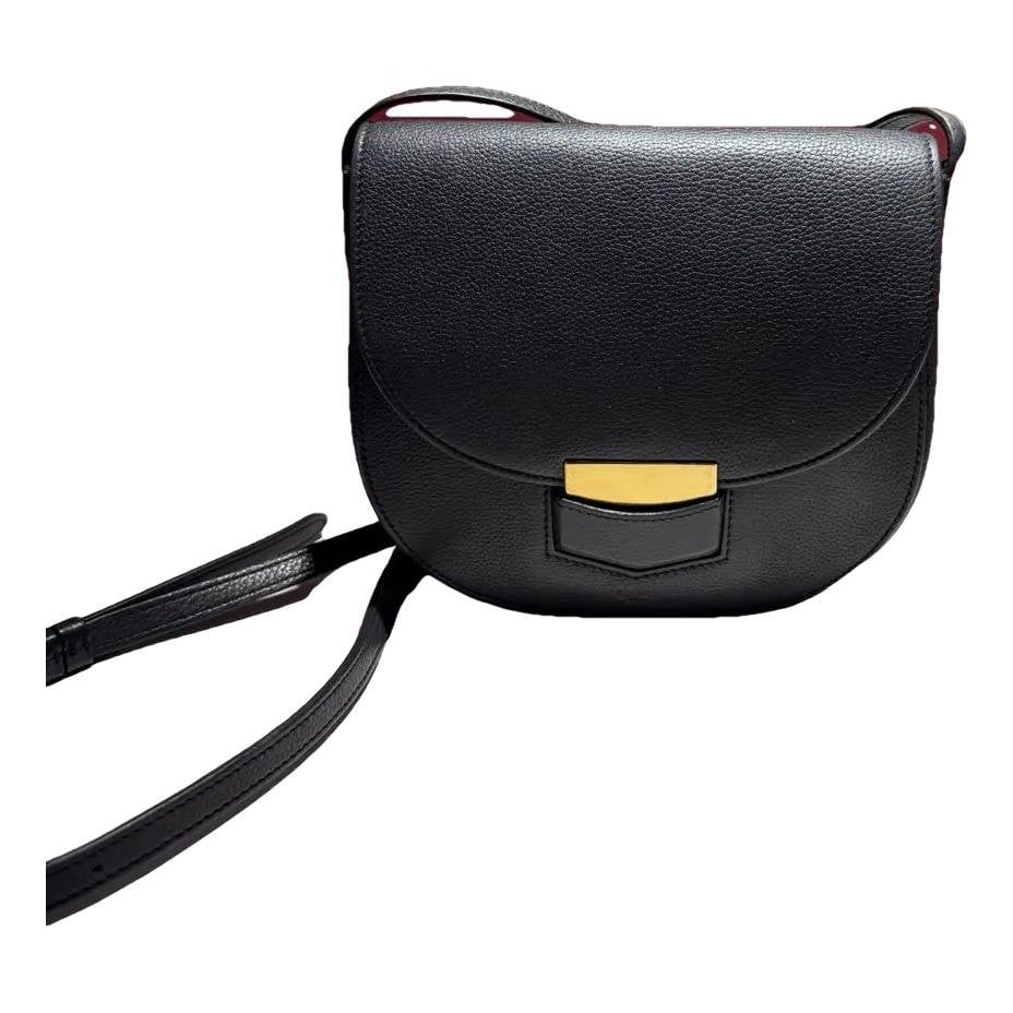 Trotteur leather crossbody bag
