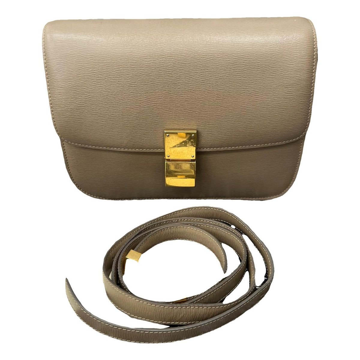 Classic leather handbag