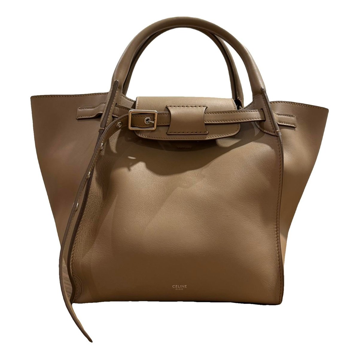 Big Bag leather handbag