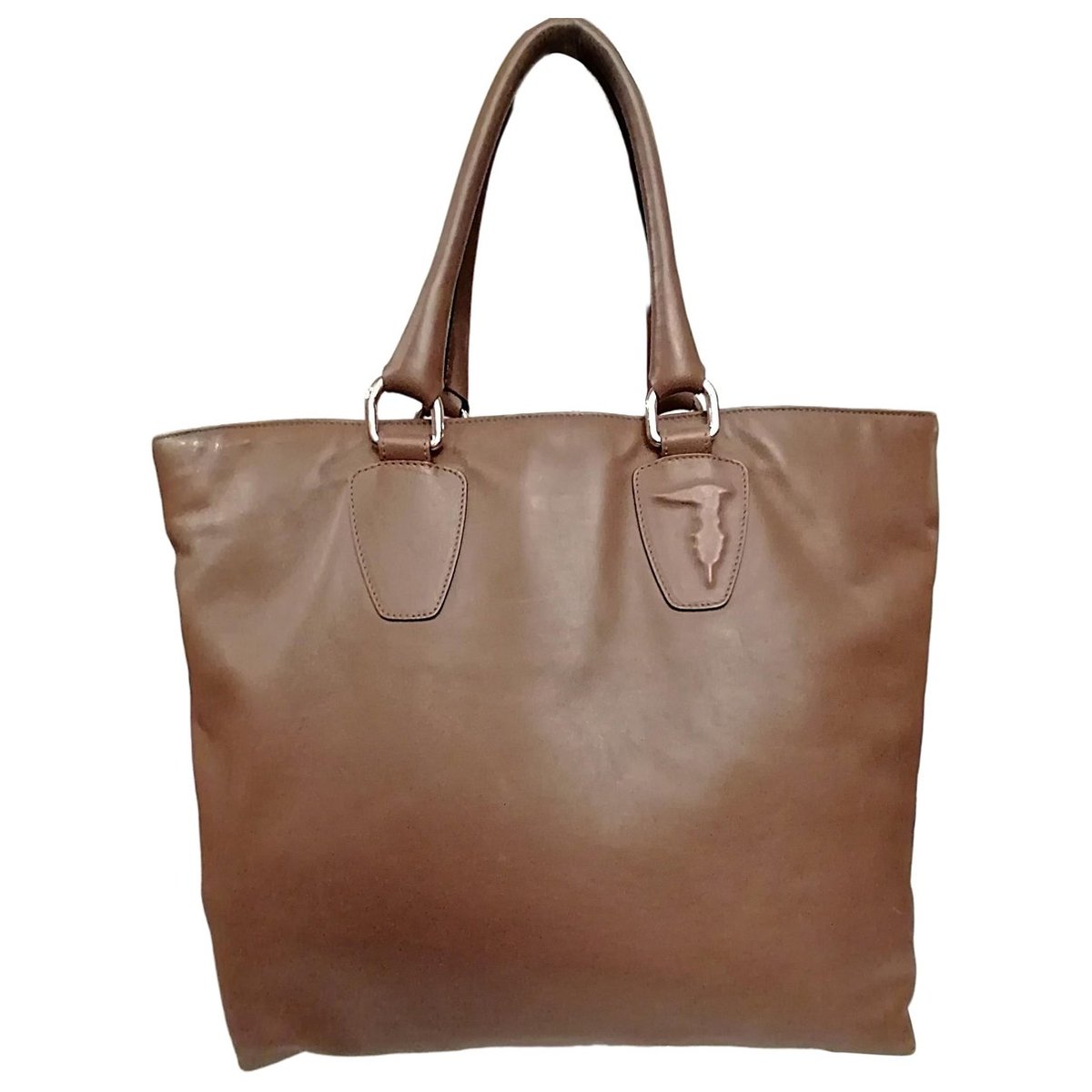 Leather tote
