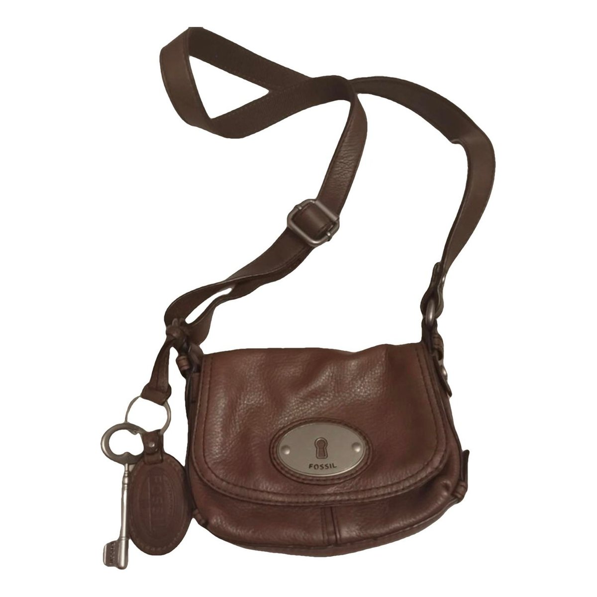 Leather crossbody bag