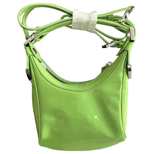 Patent leather handbag