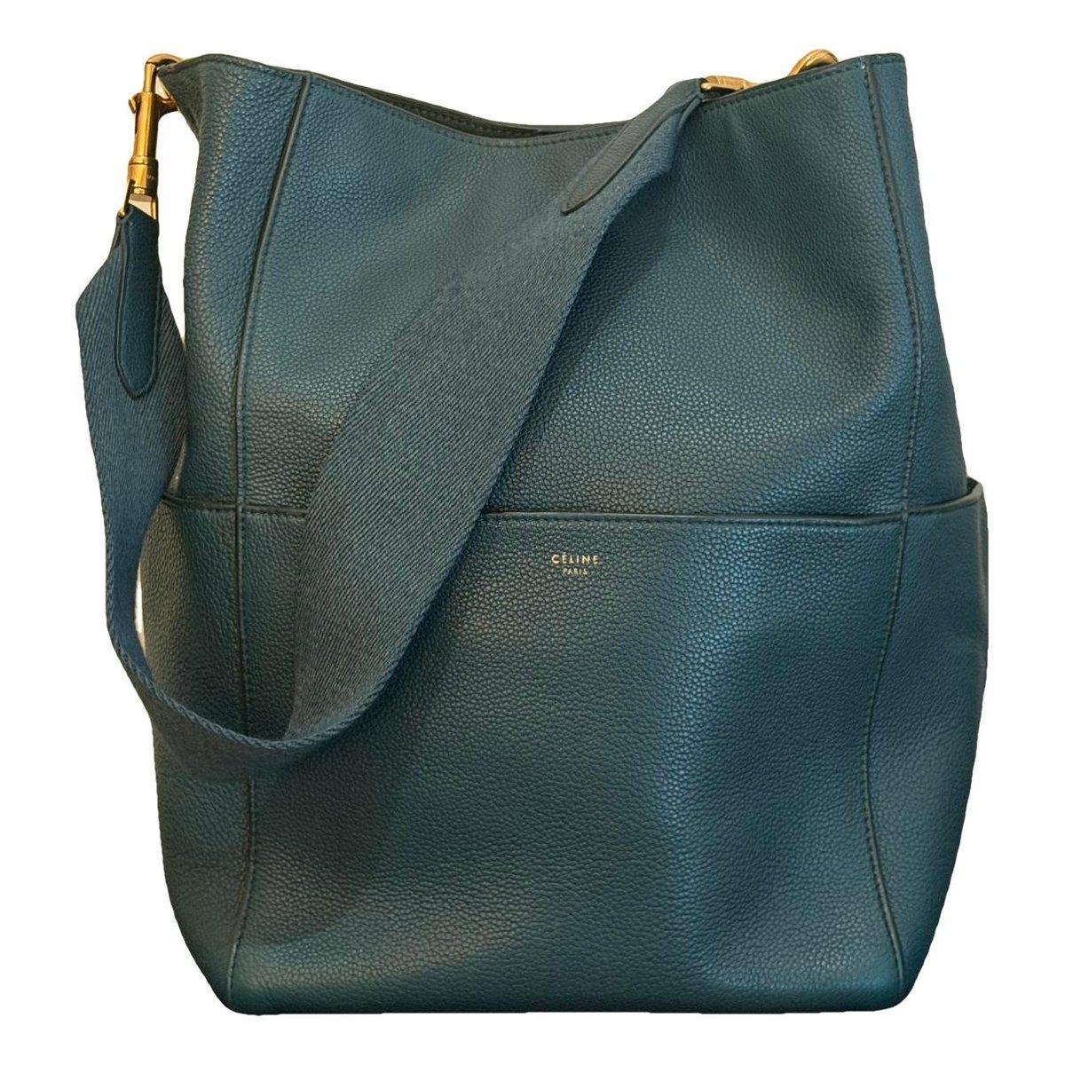 Seau Sangle leather tote
