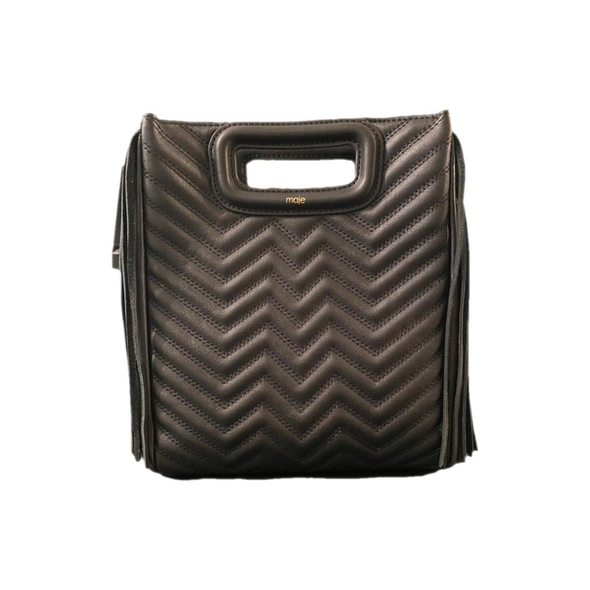 Sac M leather crossbody bag
